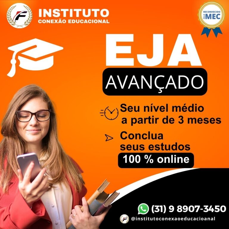 EJA AVANÇADO – Supletivo Ensino Médio – Ensino a Distância